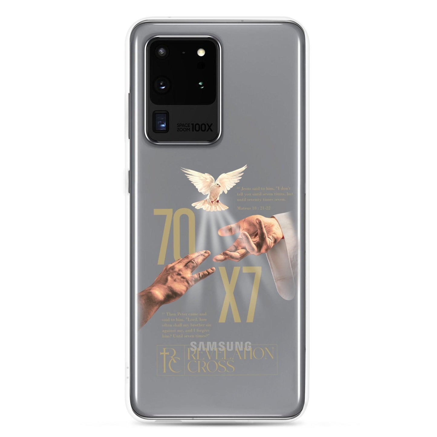 Forgiveness - Clear Case for Samsung® - Revelation Cross