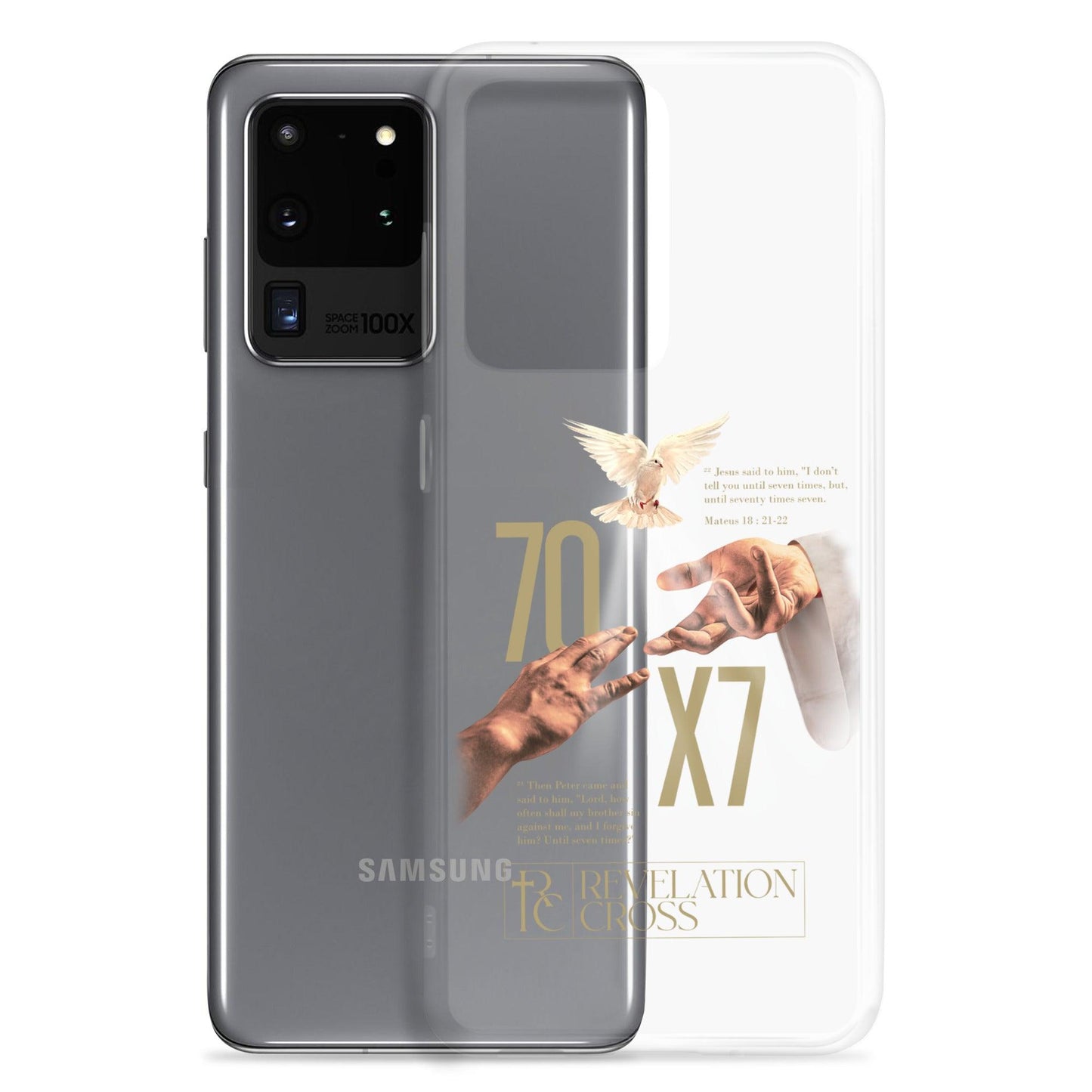 Forgiveness - Clear Case for Samsung® - Revelation Cross