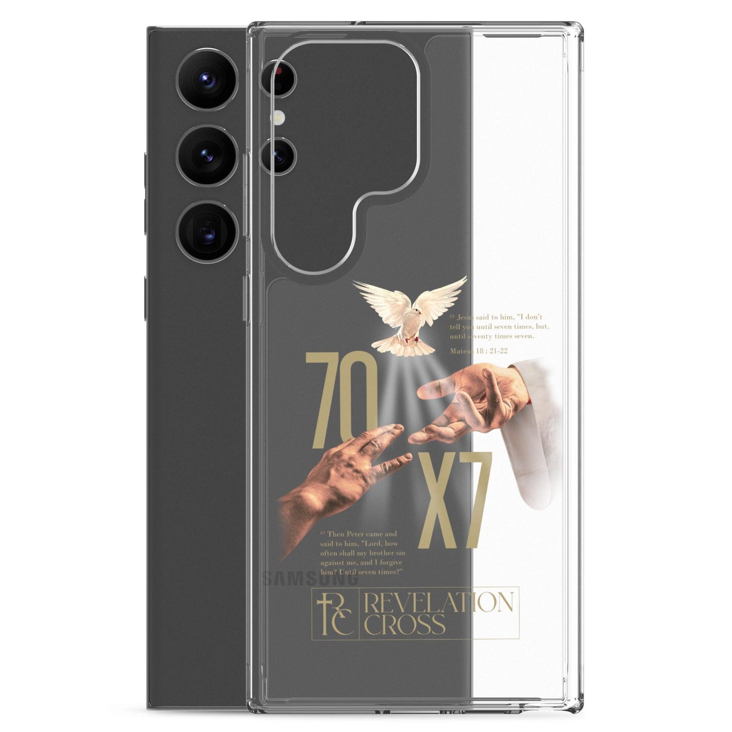 Forgiveness - Clear Case for Samsung® - Revelation Cross