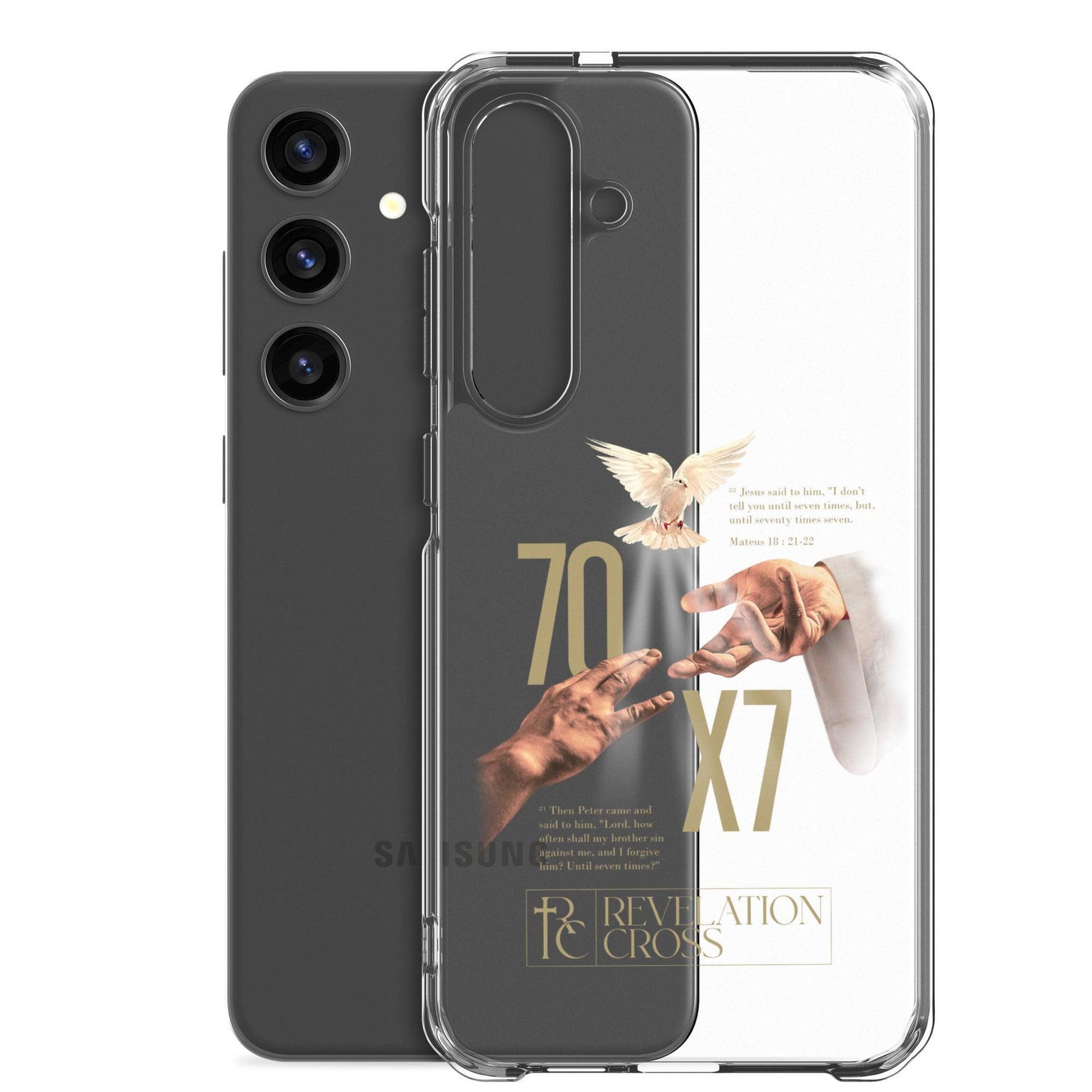 Forgiveness - Clear Case for Samsung® - Revelation Cross