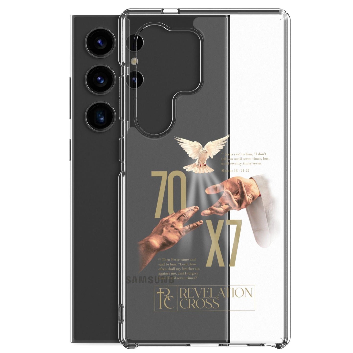 Forgiveness - Clear Case for Samsung® - Revelation Cross