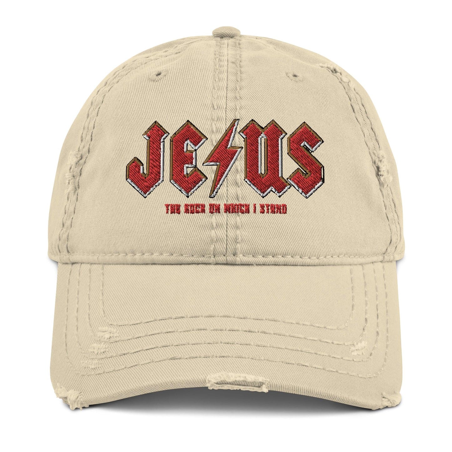 Jesus - The rock on which i stand - Hat - Revelation Cross