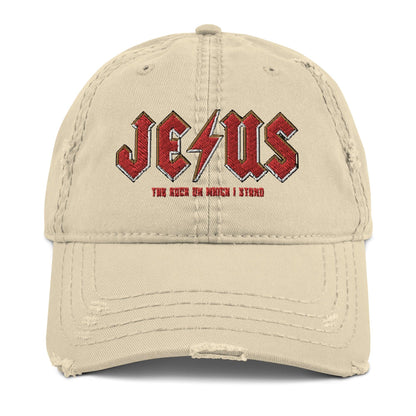 Jesus - The rock on which i stand - Hat - Revelation Cross