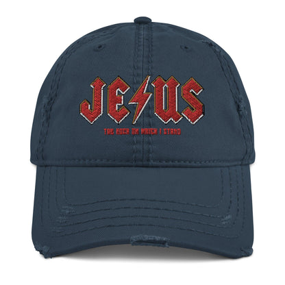 Jesus - The rock on which i stand - Hat - Revelation Cross