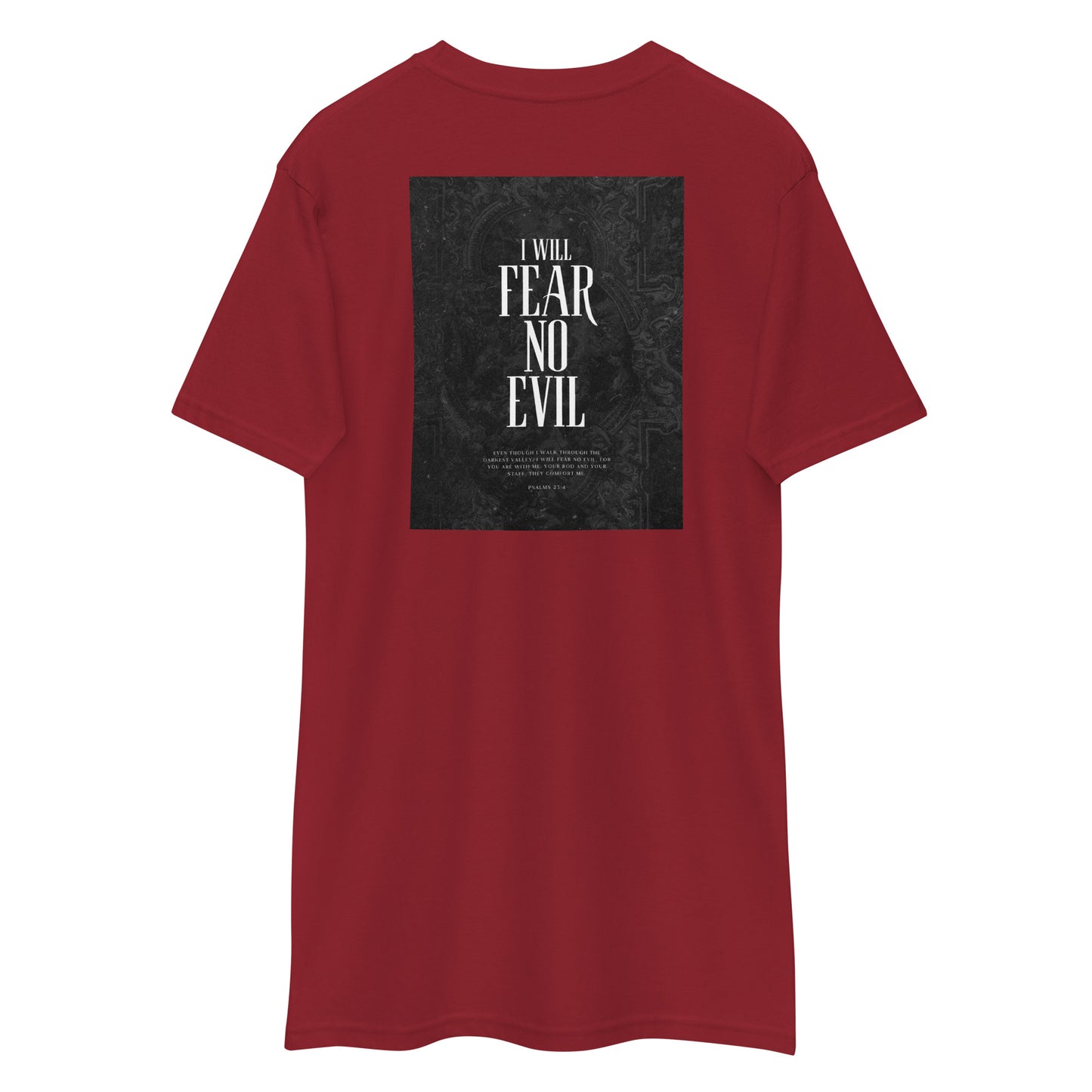 Fear no Evil Men’s premium heavyweight tee