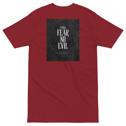 Fear no Evil Men’s premium heavyweight tee