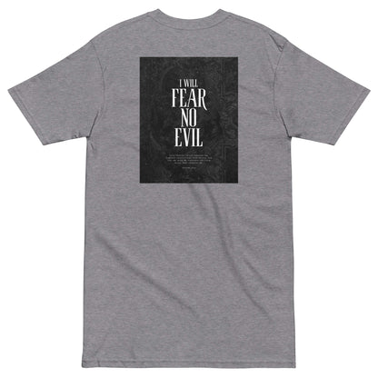 Fear no Evil Men’s premium heavyweight tee