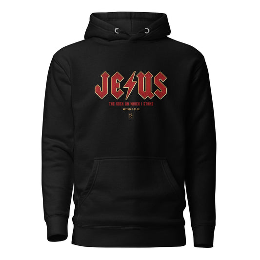 Jesus - The rock on which i stand - Unisex Hoodie - Revelation Cross