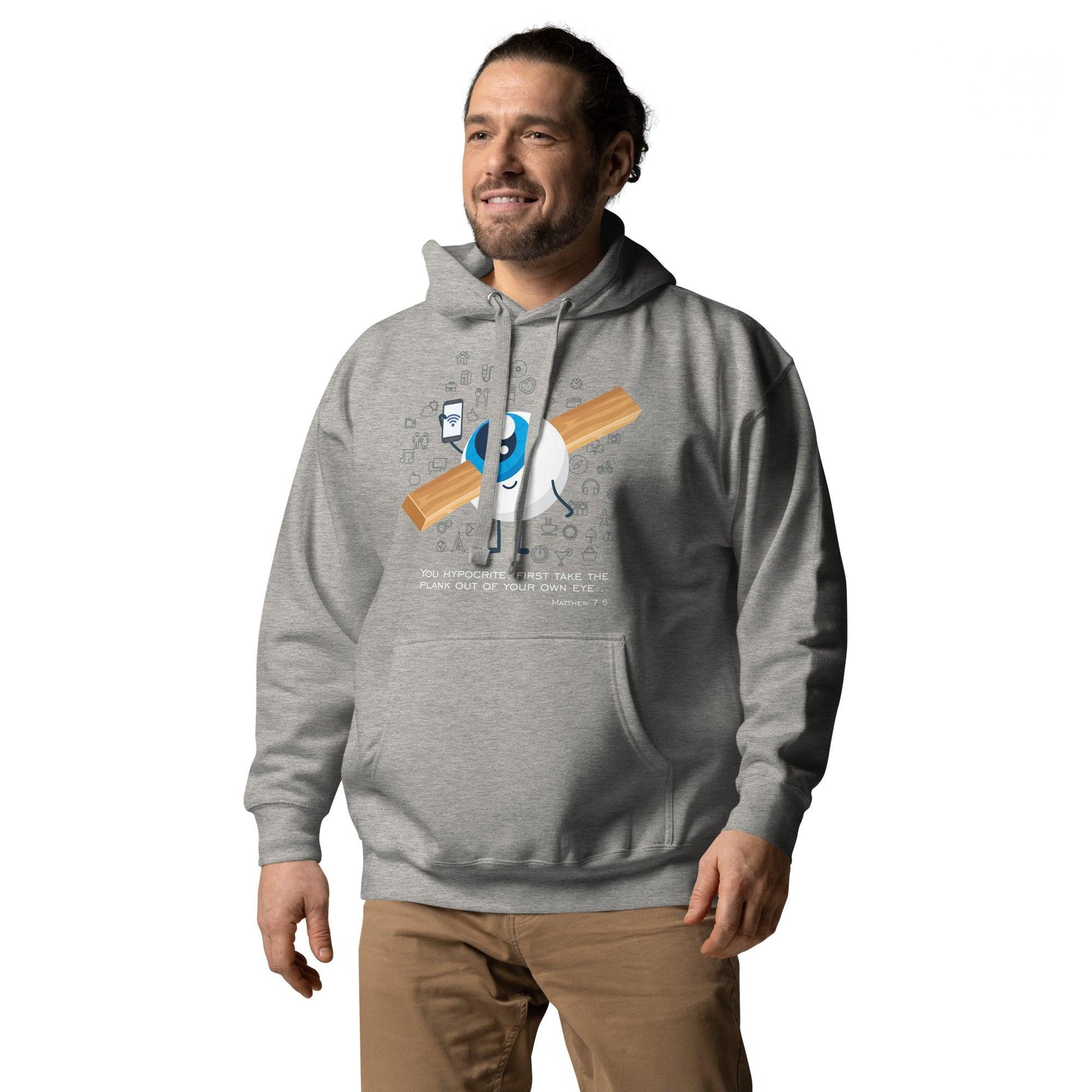 Matthew 7:5 - Hoodie - Revelation Cross